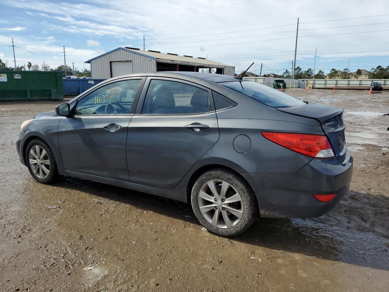 2012 HYUNDAI Accent VIN KMHCU4AEXCU160897 photo 2