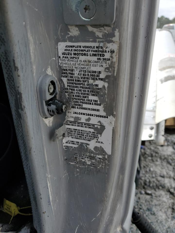 2019 ISUZU Npr hd VIN JALC4W166K7008684 photo 10