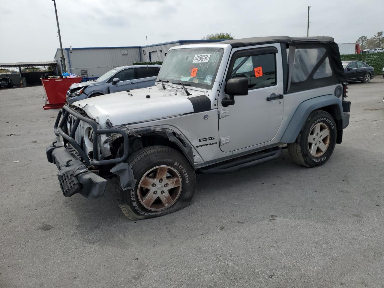 2012 JEEP Wrangler / VIN 1C4AJWAG8CL149226 photo 1