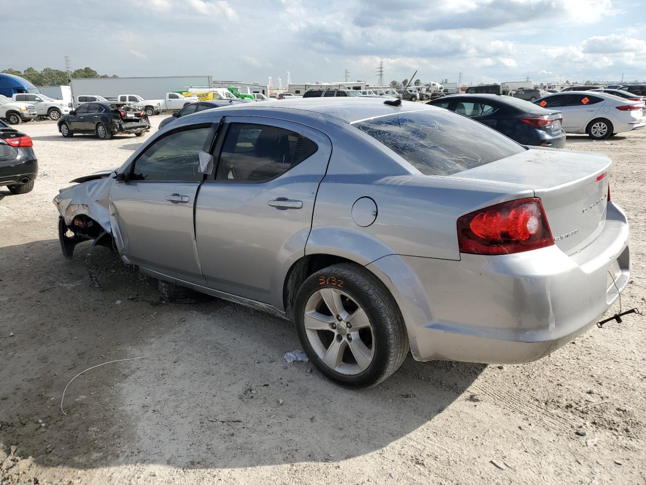 2013 DODGE Avenger VIN 1C3CDZABXDN563138 photo 2