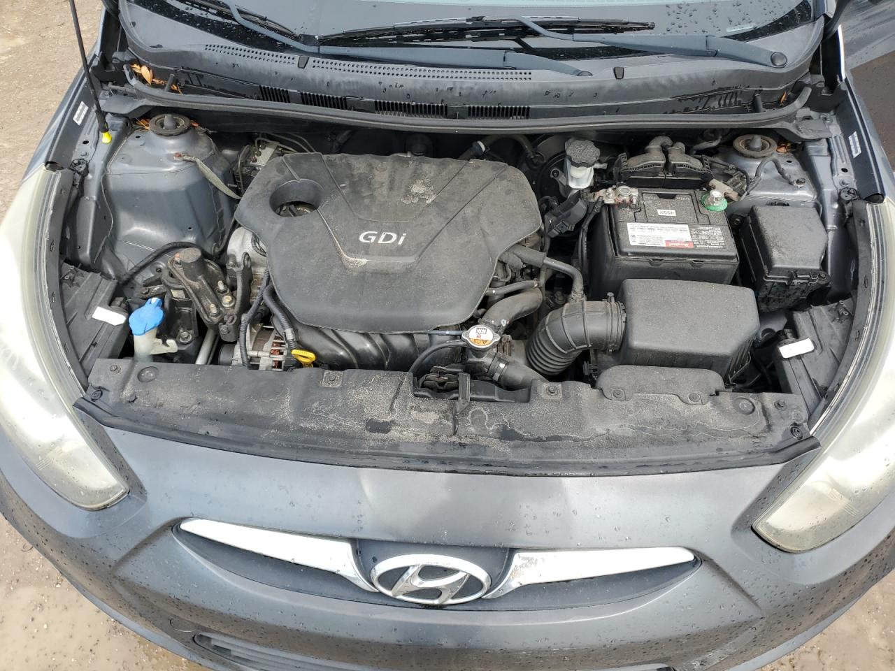 2012 HYUNDAI Accent VIN KMHCU4AEXCU160897 photo 11