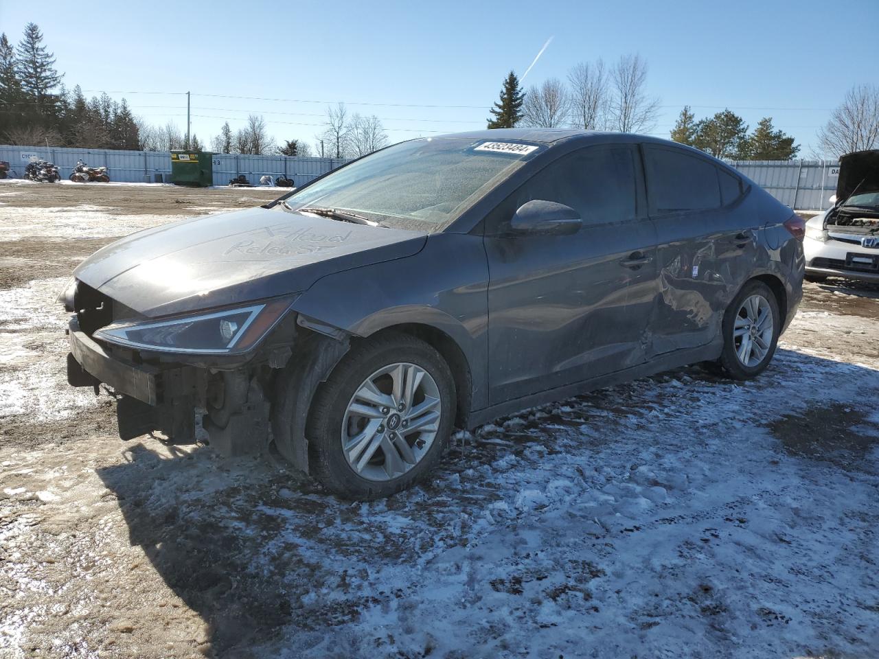 2020 HYUNDAI Elantra VIN KMHD84LF9LU909896 photo 1