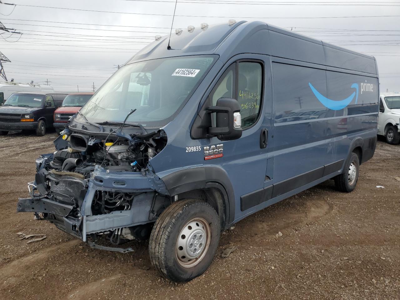 2021 RAM Promaster 3500 VIN 3C6MRVJG4ME535465 photo 2