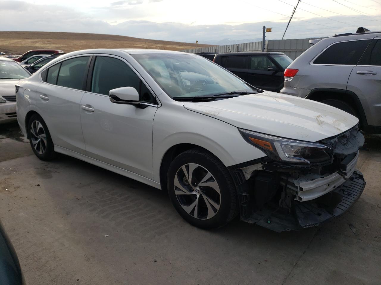 2020 SUBARU LEGACY VIN 4S3BWAE63L3018179 photo 4