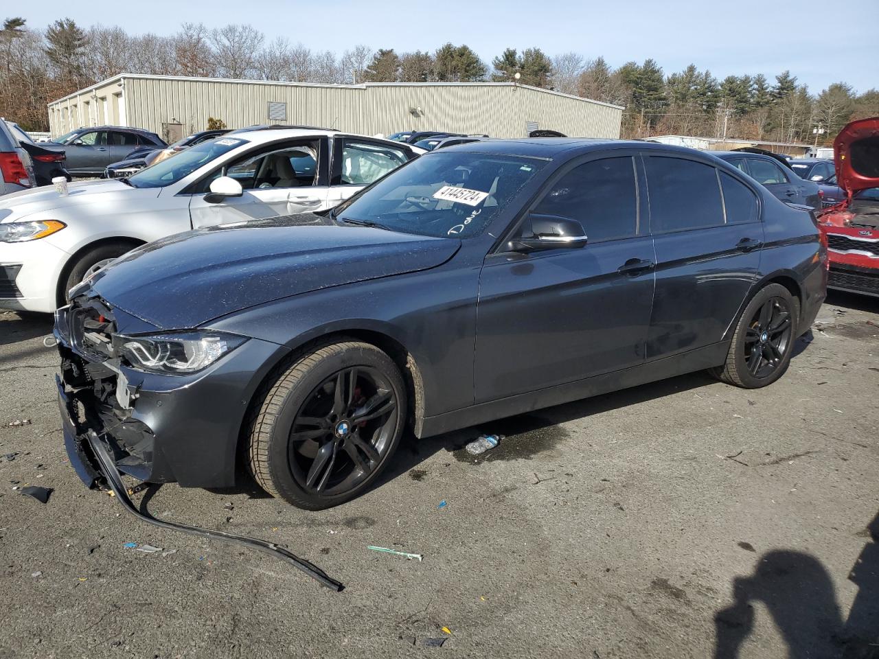 2013 BMW 3 series VIN WBA3A5G58DNP24260 photo 1