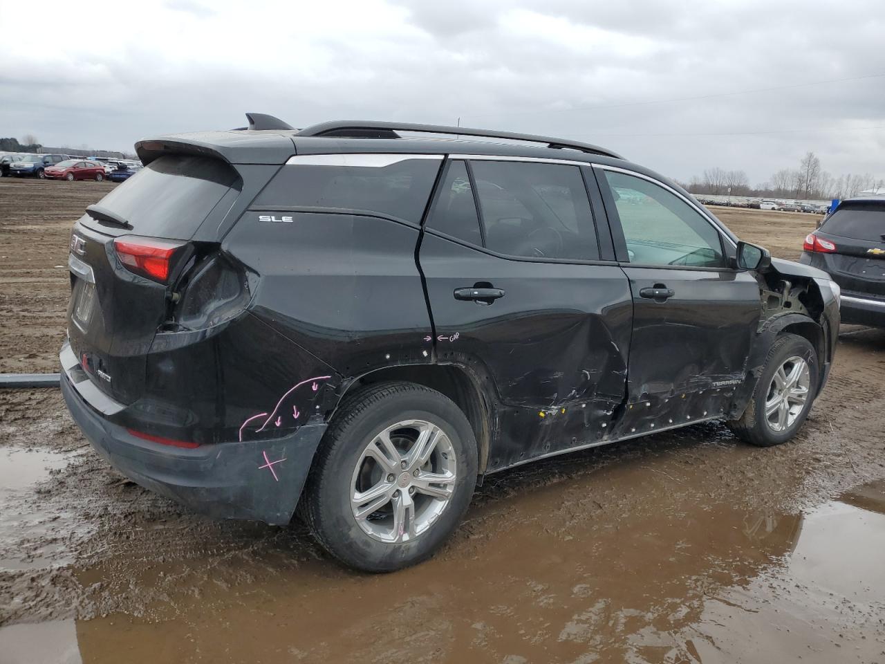 2020 GMC Terrain VIN 3GKALTEV5LL337907 photo 3