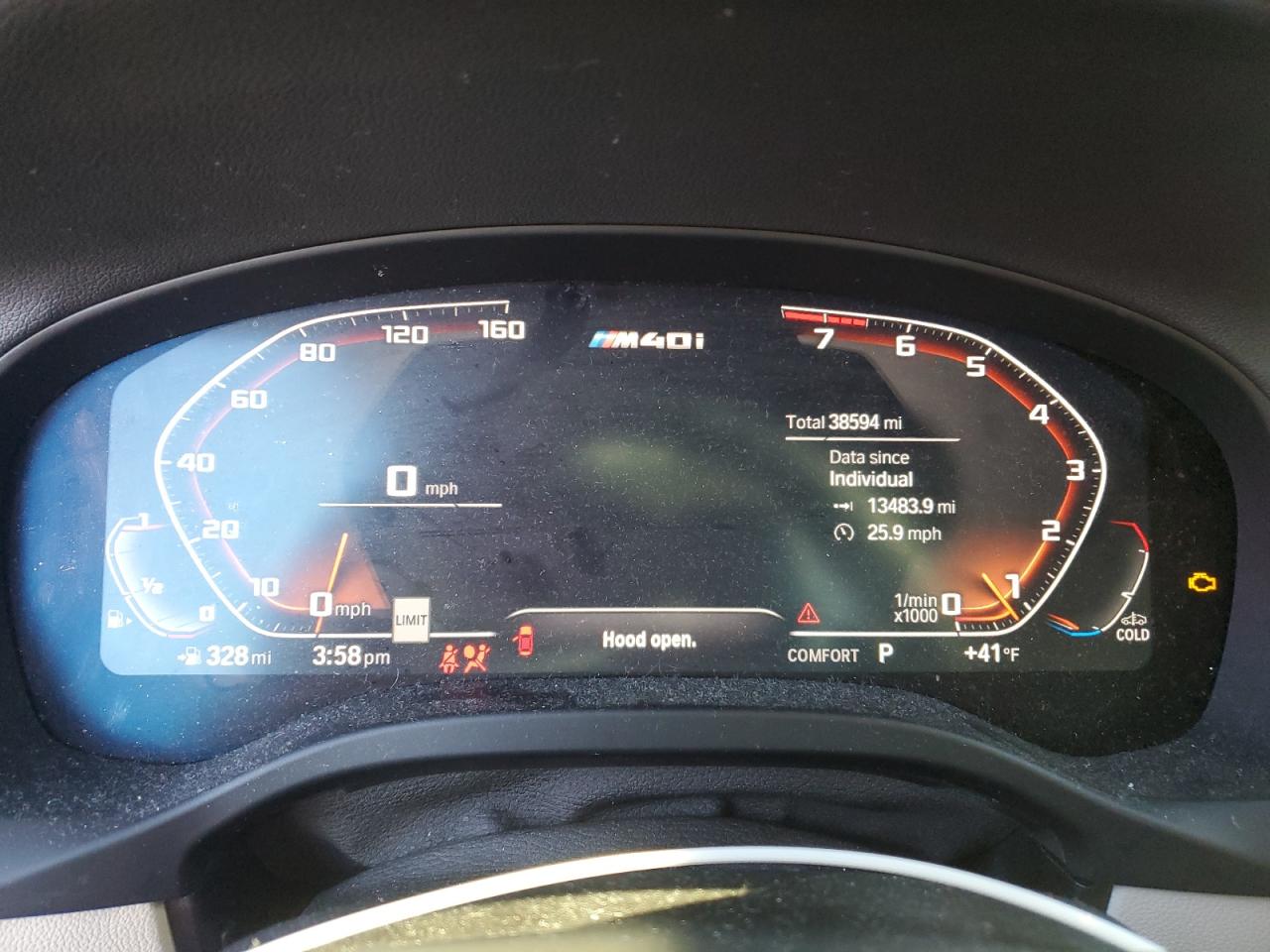 2021 BMW X4 VIN 5UX2V5C02M9H82906 photo 9