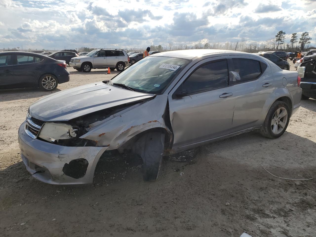 2013 DODGE Avenger VIN 1C3CDZABXDN563138 photo 1
