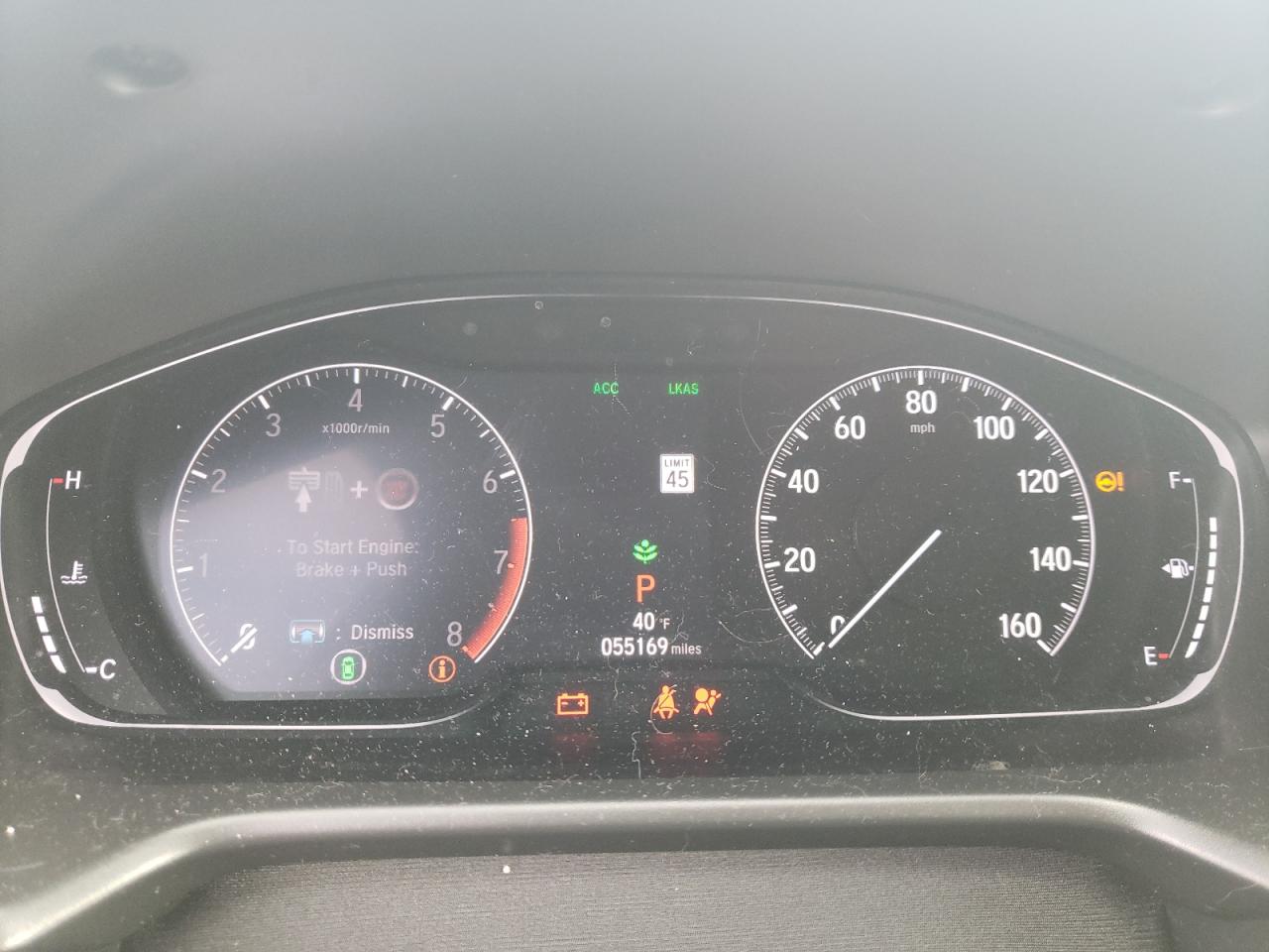 2020 HONDA Accord VIN 1HGCV1F12LA065940 photo 9