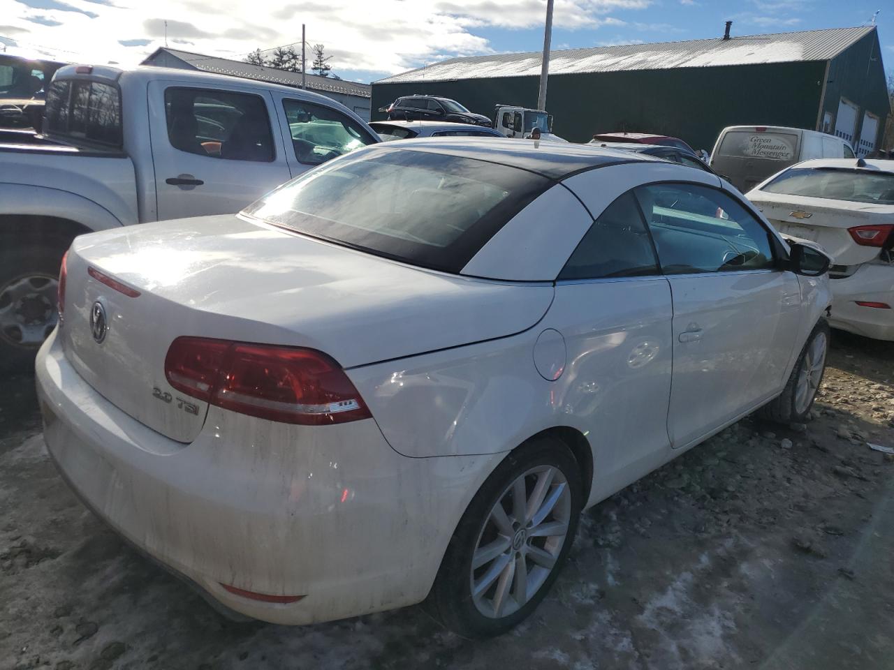 2013 VOLKSWAGEN Eos VIN WVWBW8AH5DV003849 photo 3