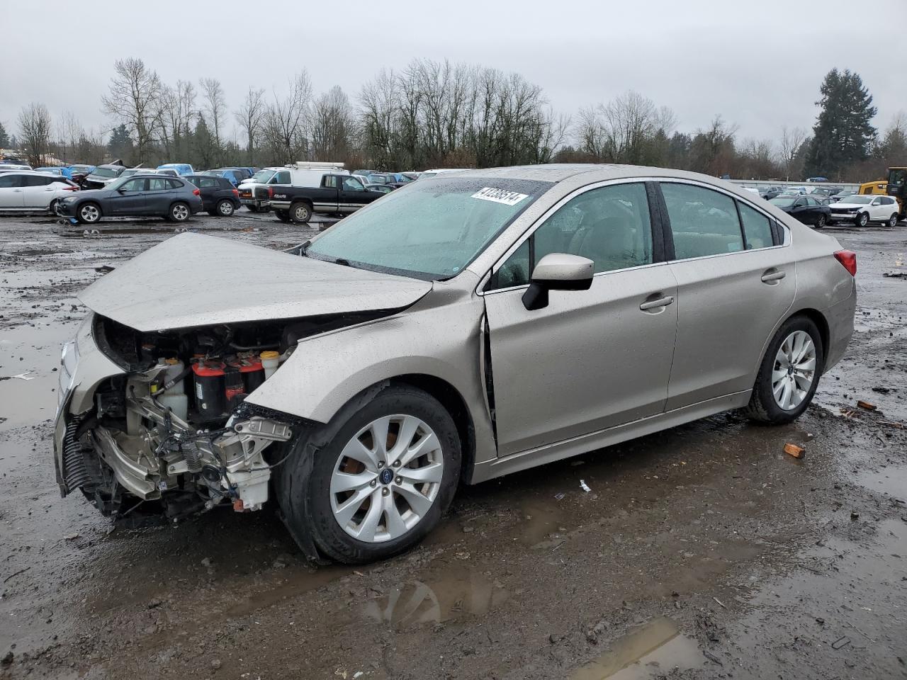 2017 SUBARU LEGACY VIN 4S3BNAD62H3007783 photo 1