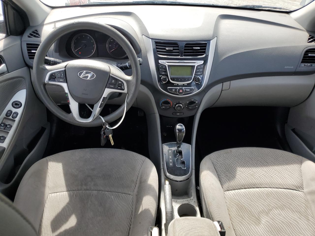 2012 HYUNDAI Accent VIN KMHCU4AEXCU160897 photo 8