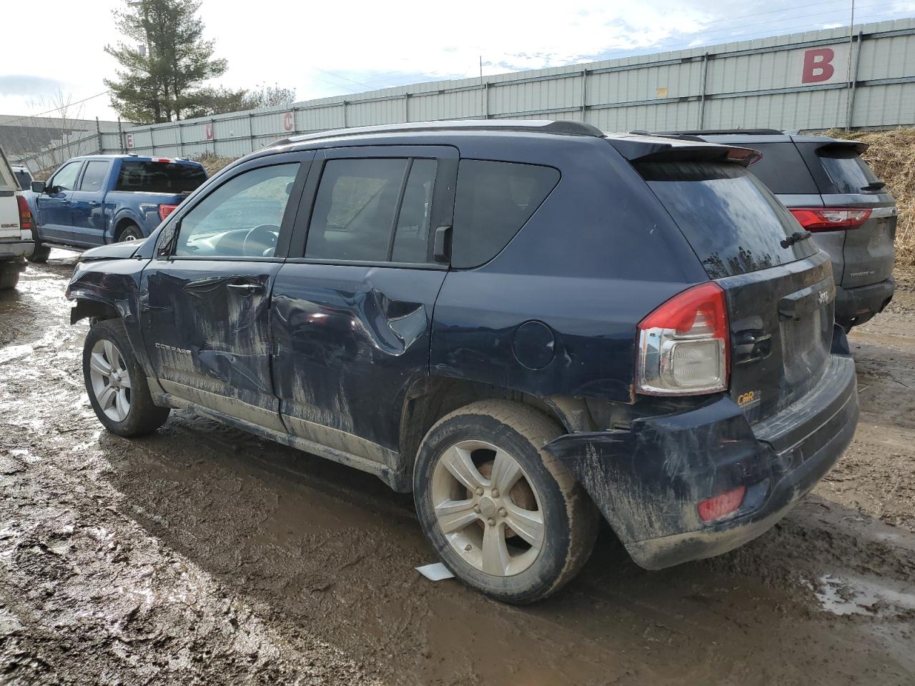 2012 JEEP Compass VIN 1C4NJCEB7CD678241 photo 2