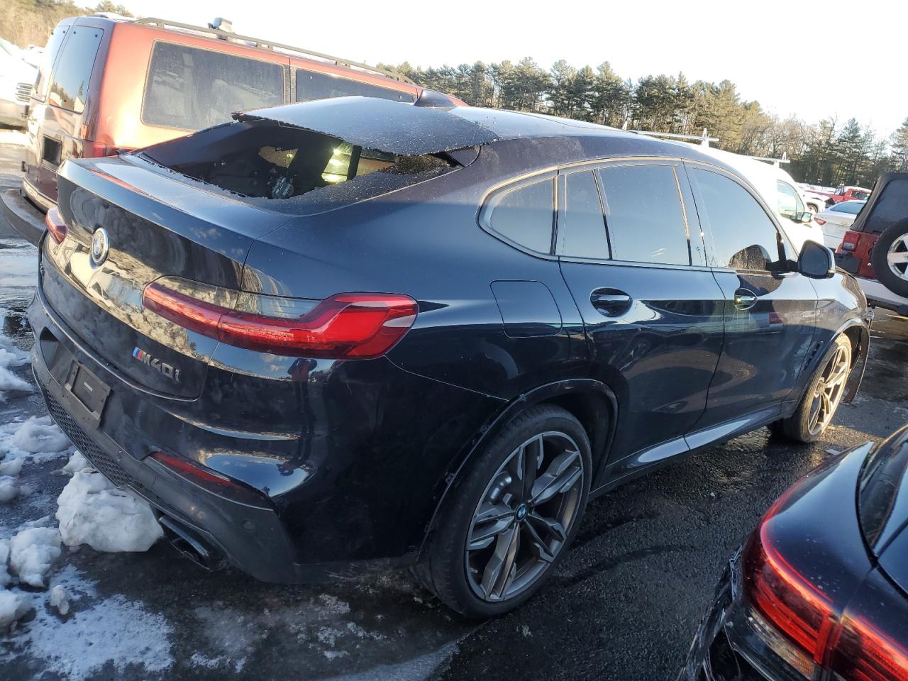2021 BMW X4 VIN 5UX2V5C02M9H82906 photo 3
