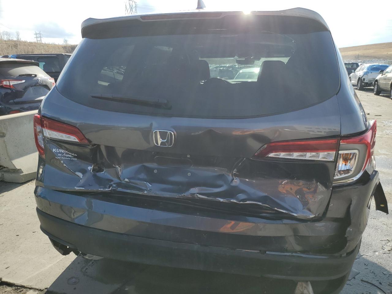 2021 HONDA Pilot VIN 5FNYF6H55MB004170 photo 6
