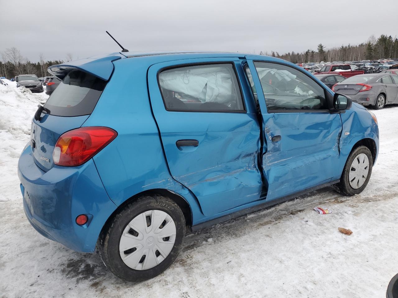 2015 MITSUBISHI Mirage VIN ML32A3HJ0FH050981 photo 3