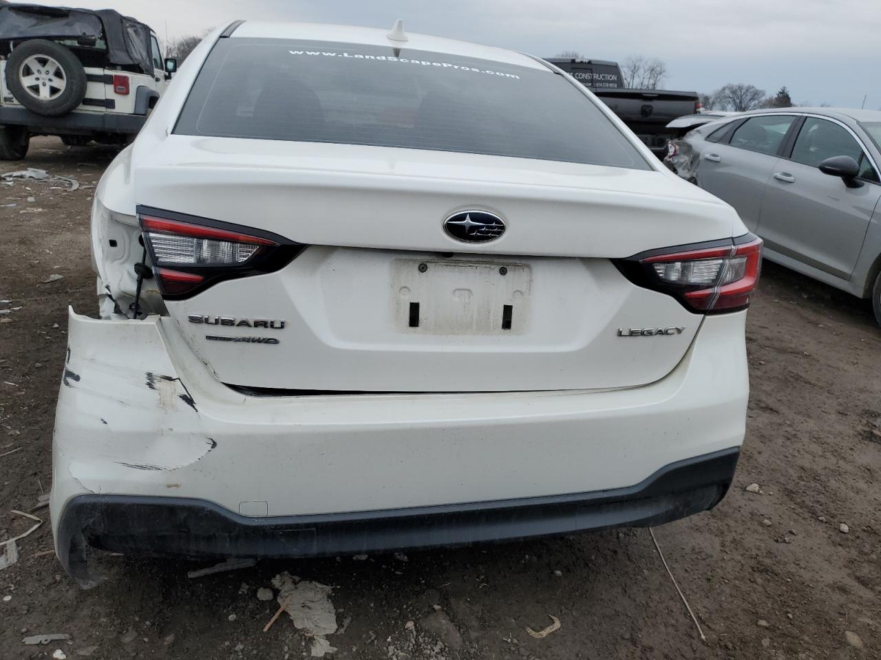 2022 SUBARU LEGACY VIN 4S3BWAF62N3013993 photo 6