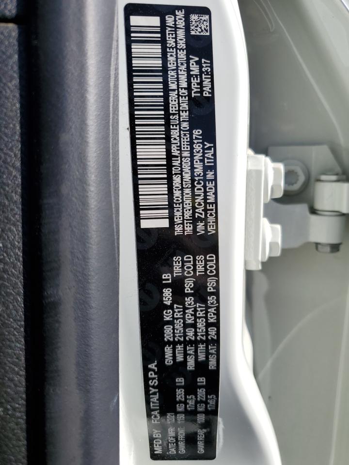 2021 JEEP Renegade VIN ZACNJDC13MPN36176 photo 12