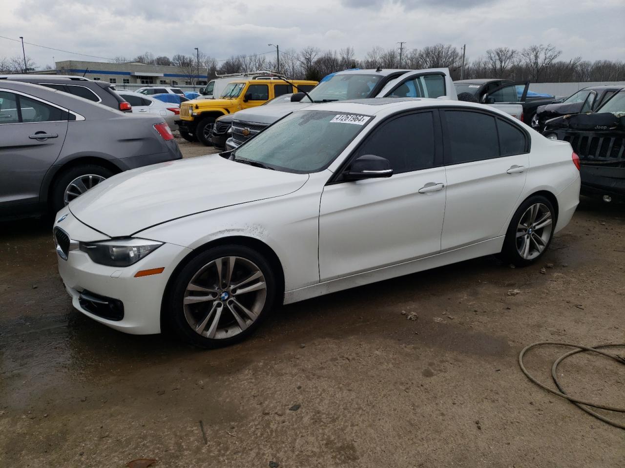 2013 BMW 3 series VIN WBA3A5C5XDF350766 photo 1