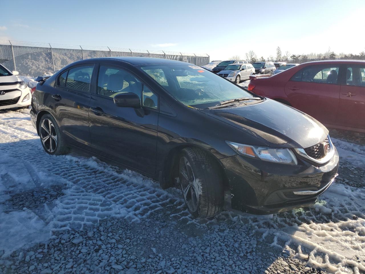 2015 HONDA Civic VIN 2HGFB2F45FH004335 photo 4