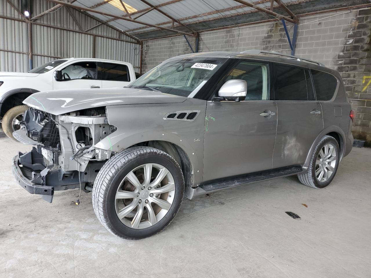 2014 INFINITI Qx80 VIN JN8AZ2NF6E9552161 photo 1