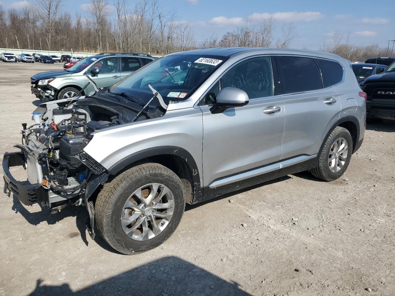 2020 HYUNDAI Santa fe VIN 5NMS3CAD7LH293449 photo 1