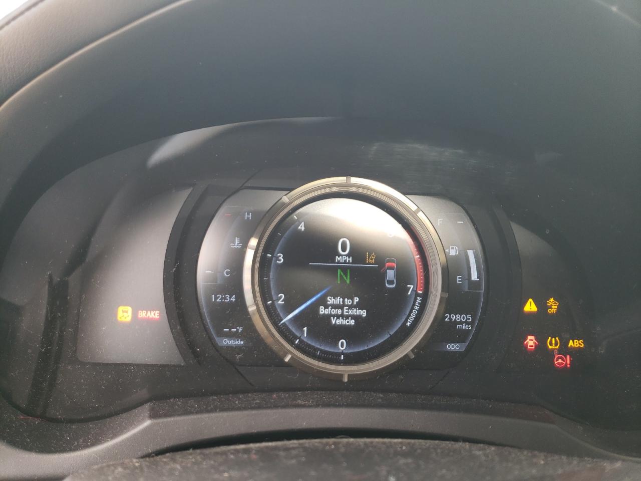 2020 LEXUS Is VIN JTHGA1D24L5102016 photo 9