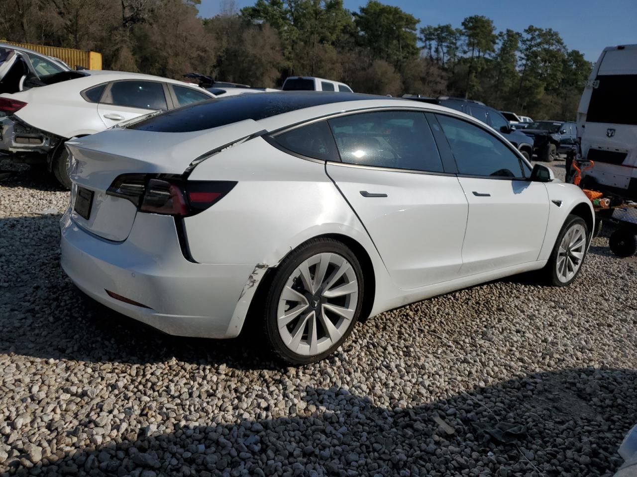2022 TESLA Model 3 VIN 5YJ3E1EA6NF347086 photo 3