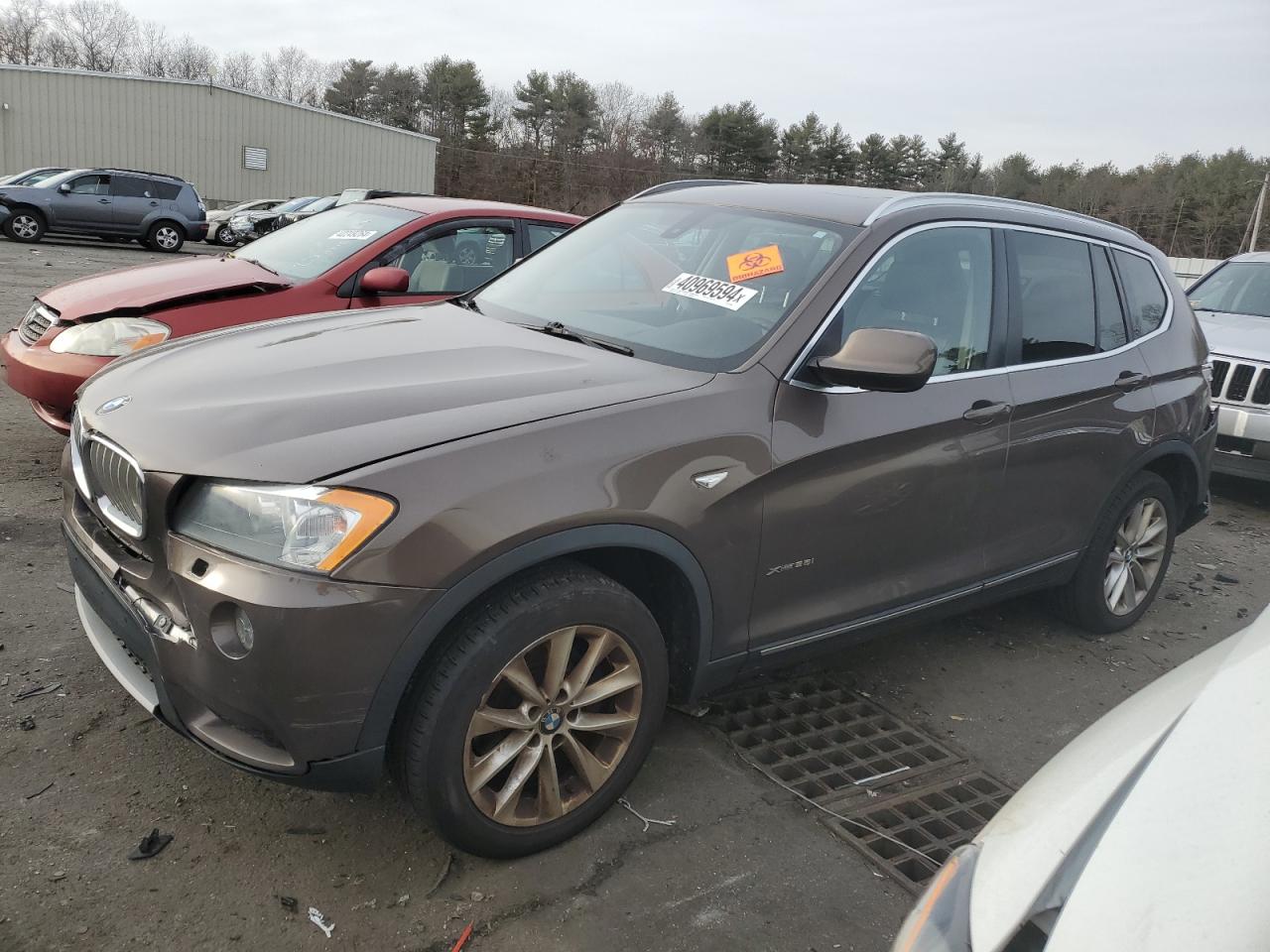 2014 BMW X3 VIN 5UXWX9C56E0D18540 photo 1