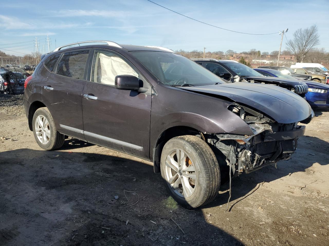 2012 NISSAN Rogue VIN JN8AS5MV4CW405740 photo 4