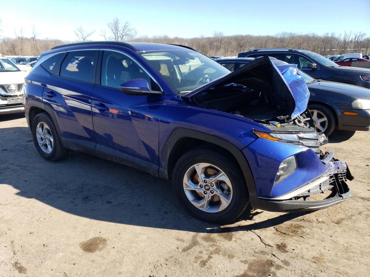 2022 HYUNDAI Tucson VIN 5NMJBCAEXNH088721 photo 4
