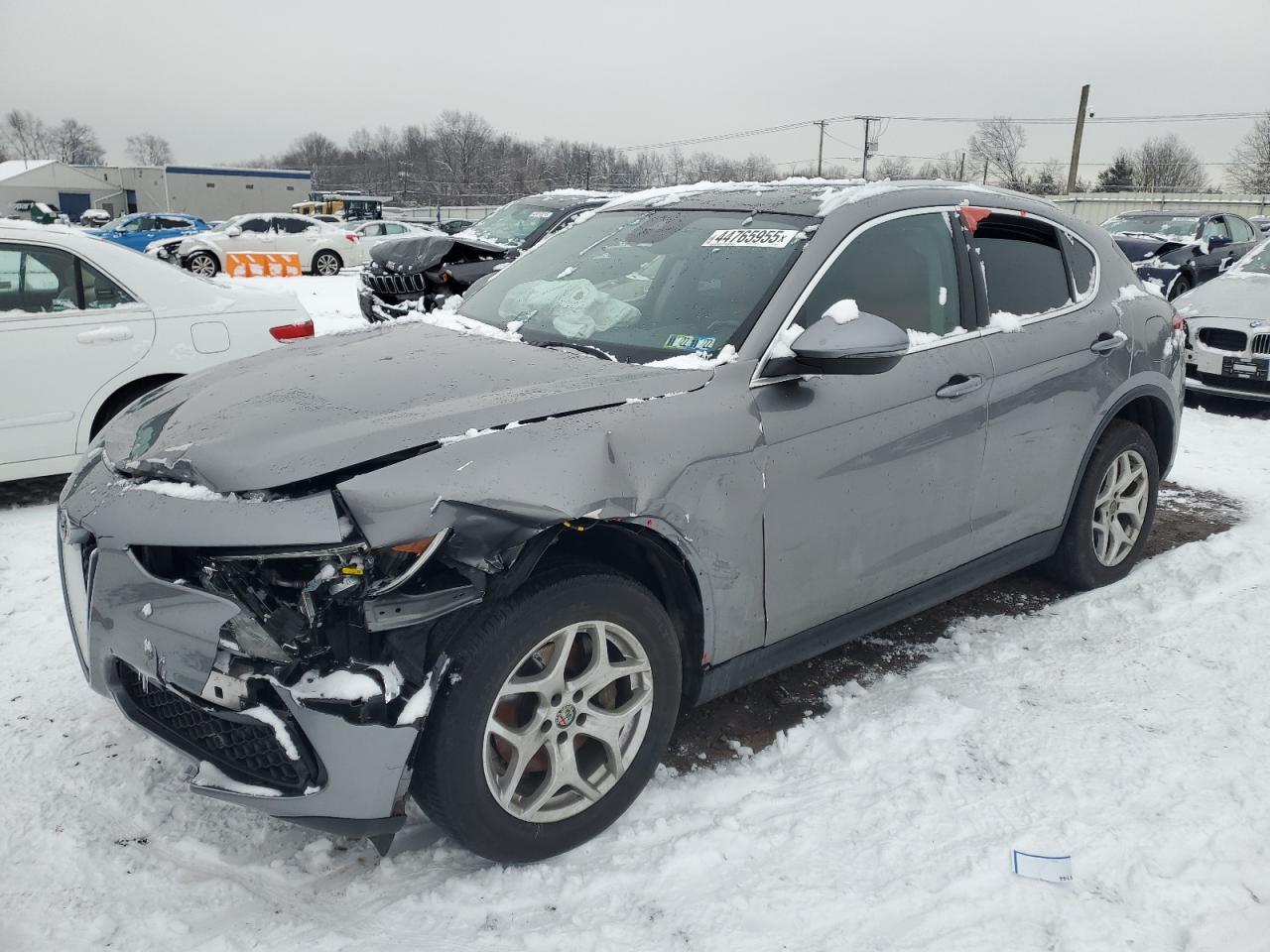 2021 Alfa Stelvio VIN ZASPAKAN4M7D18791 photo 1