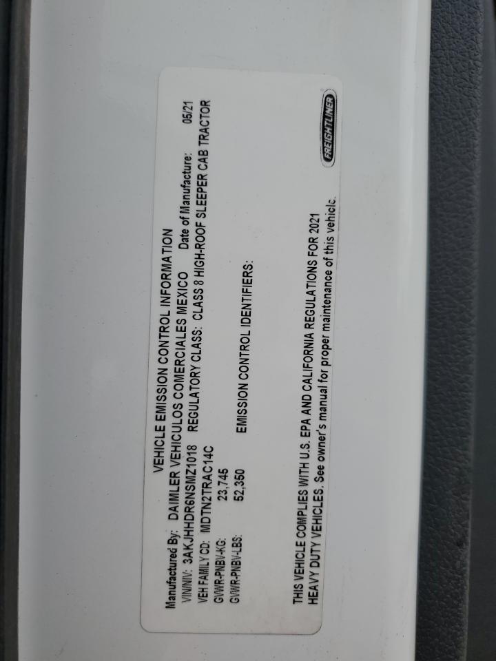 2022 FREIGHTLINER All other VIN 3AKJHHDR6NSMZ1018 photo 10
