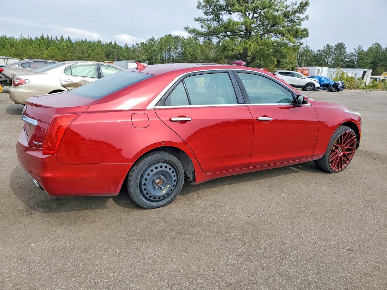 2014 CADILLAC Cts VIN 1G6AP5SX8E0156580 photo 3
