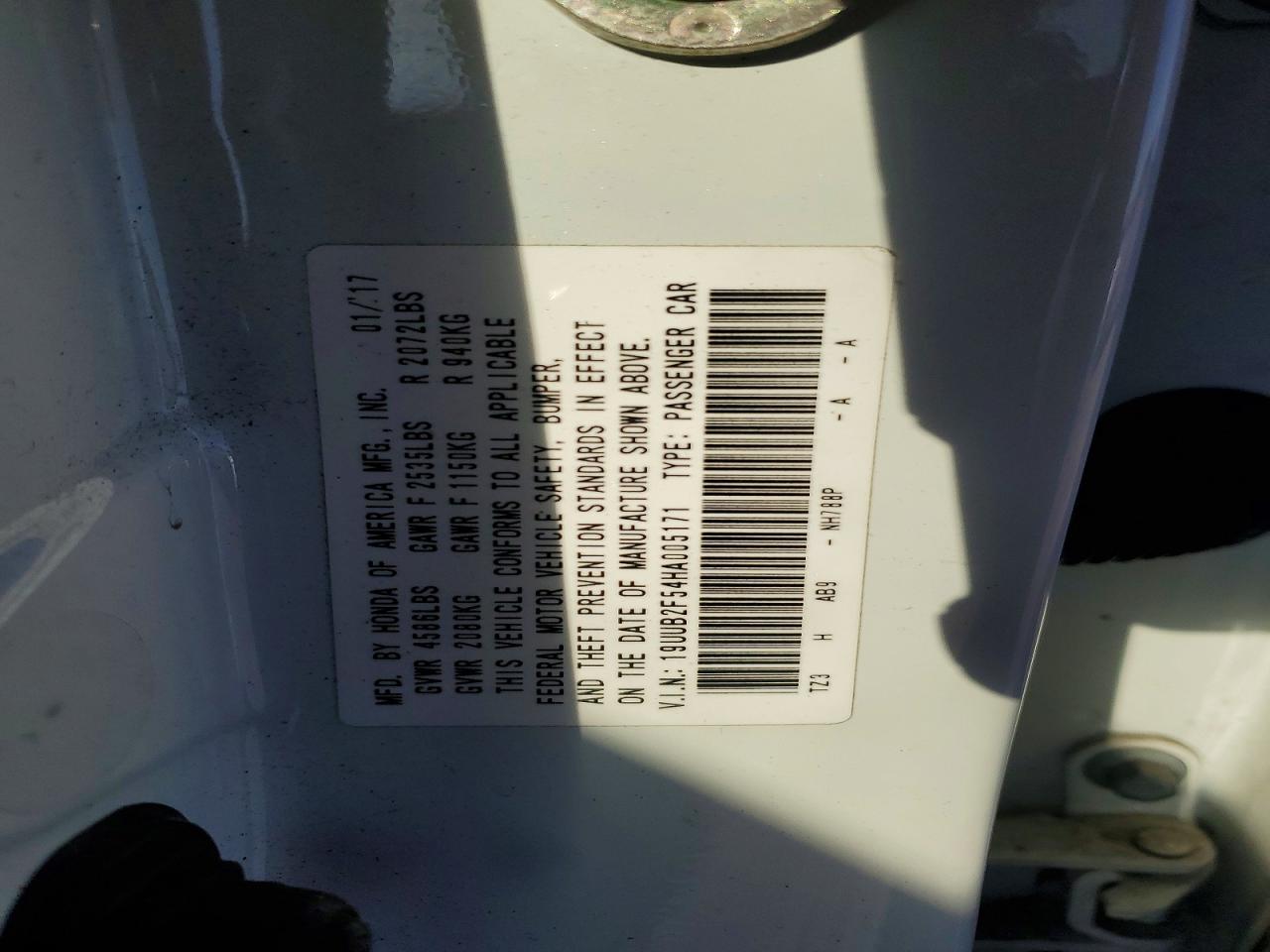 2017 Acura Tlx VIN 19UUB2F54HA005171 photo 12
