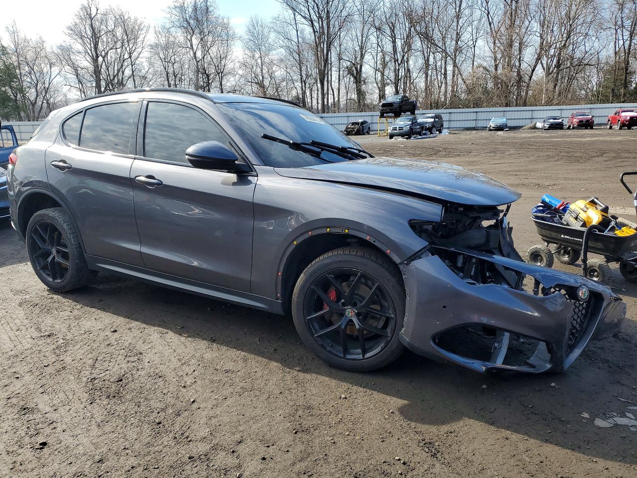 2019 Alfa Stelvio VIN ZASPAKBN7K7C50689 photo 4
