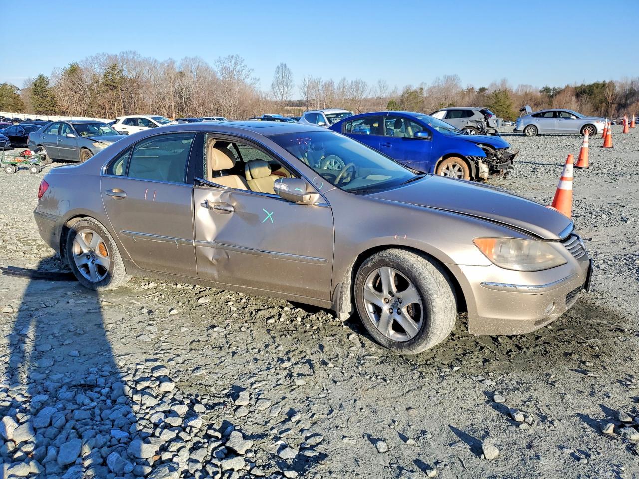 2006 Acura Rl VIN JH4KB16546C008619 photo 4