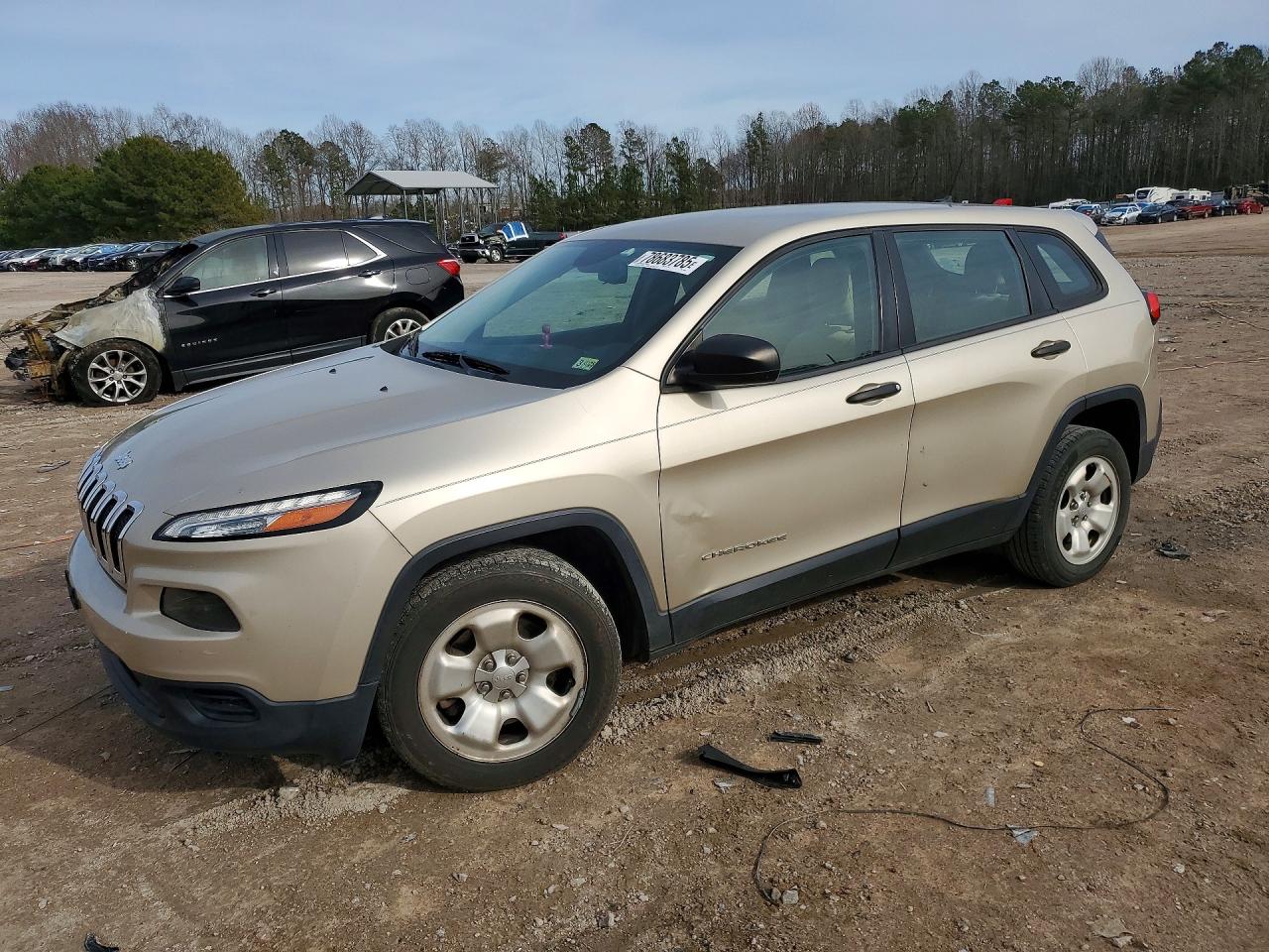 2015 Jeep Grand cher VIN 1C4PJLAB0FW596505 photo 1