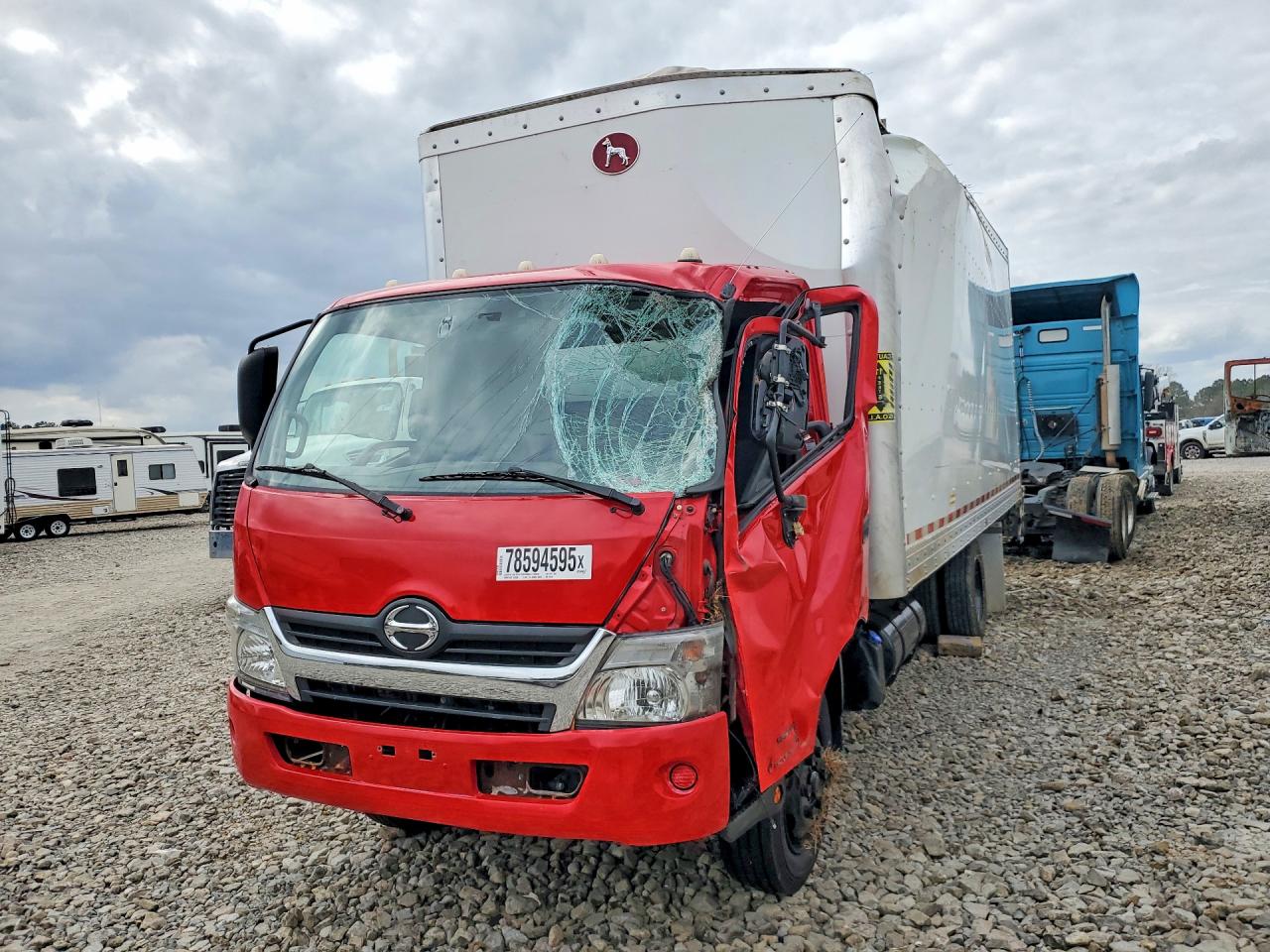 2019 HINO All models VIN JHHSDM2H7KK010410 photo 1