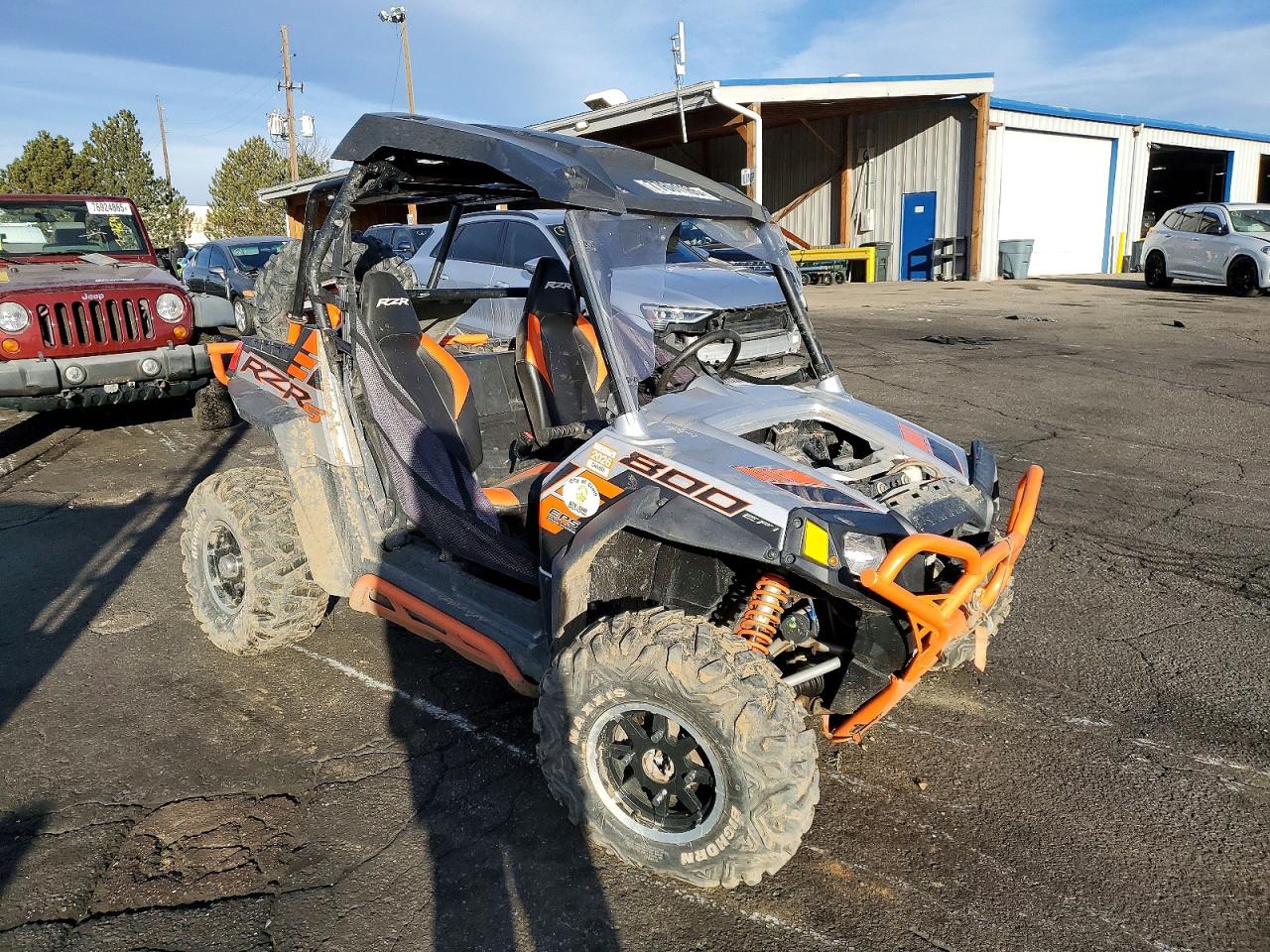 2014 Polaris Rzr 800 s VIN 4XAVE7EA7EF358595 photo 1