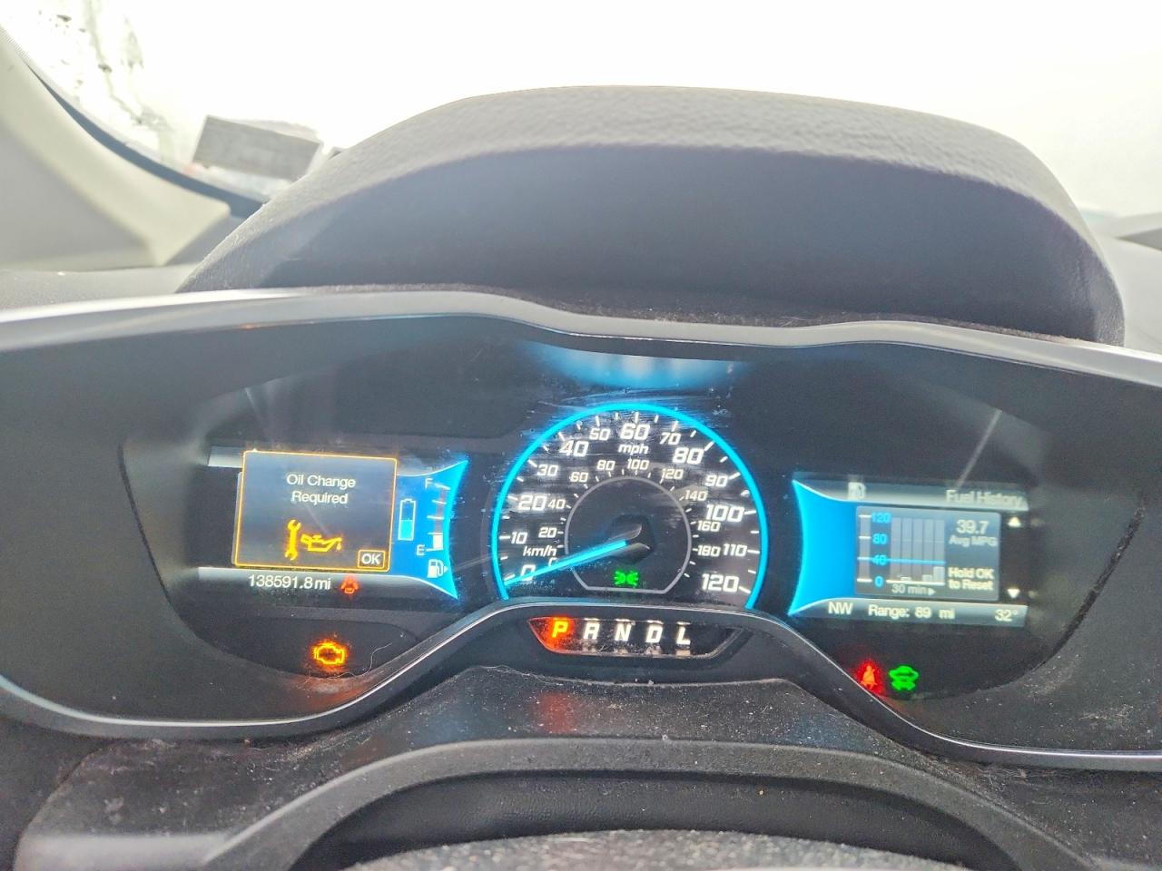 2017 Ford Cmax VIN 1FADP5EU4HL100754 photo 9
