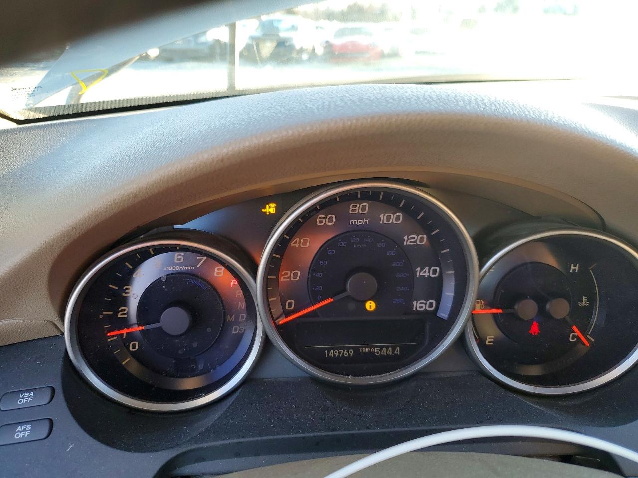 2006 Acura Rl VIN JH4KB16546C008619 photo 9