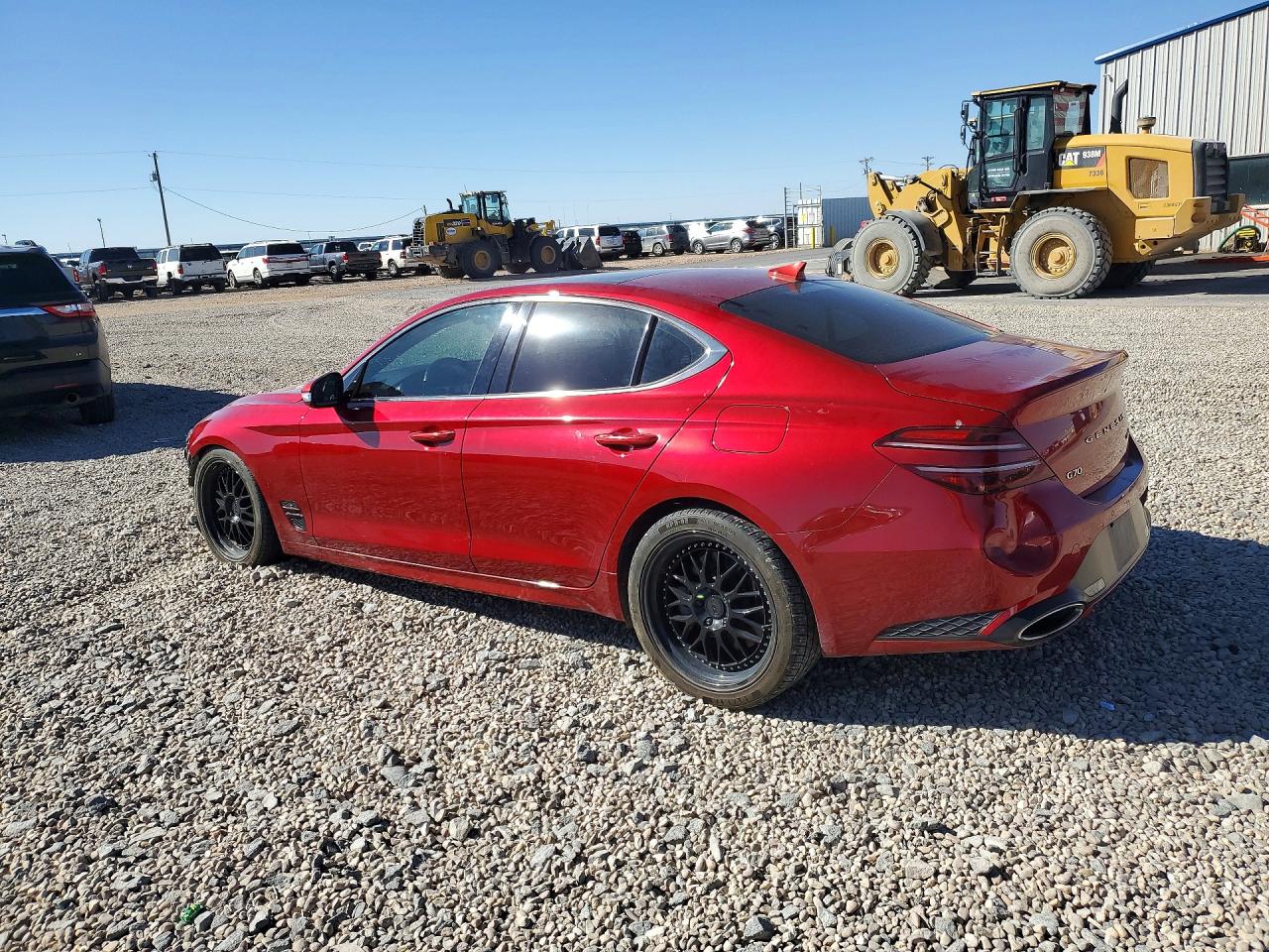 2022 Genesis G70 VIN KMTG54TE0NU099967 photo 2