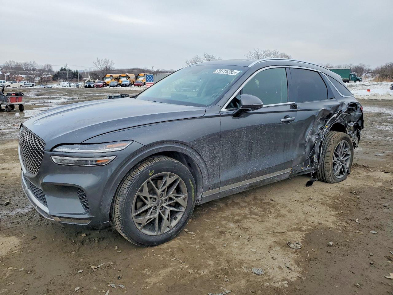 2022 Genesis Gv70 base VIN KMUMADTB0NU063468 photo 1