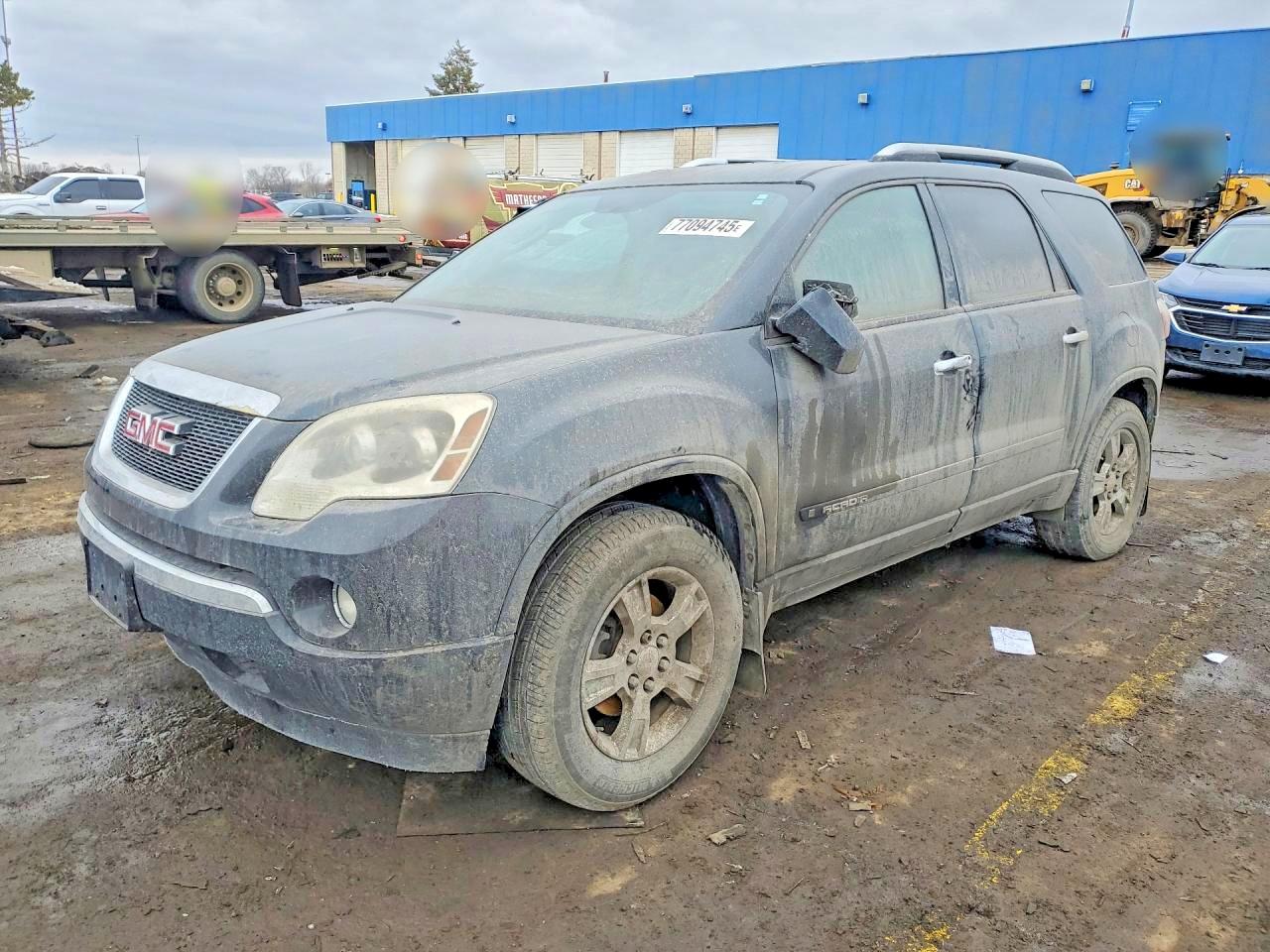 2007 GMC Acadia VIN 1GKER13767J103782 photo 1