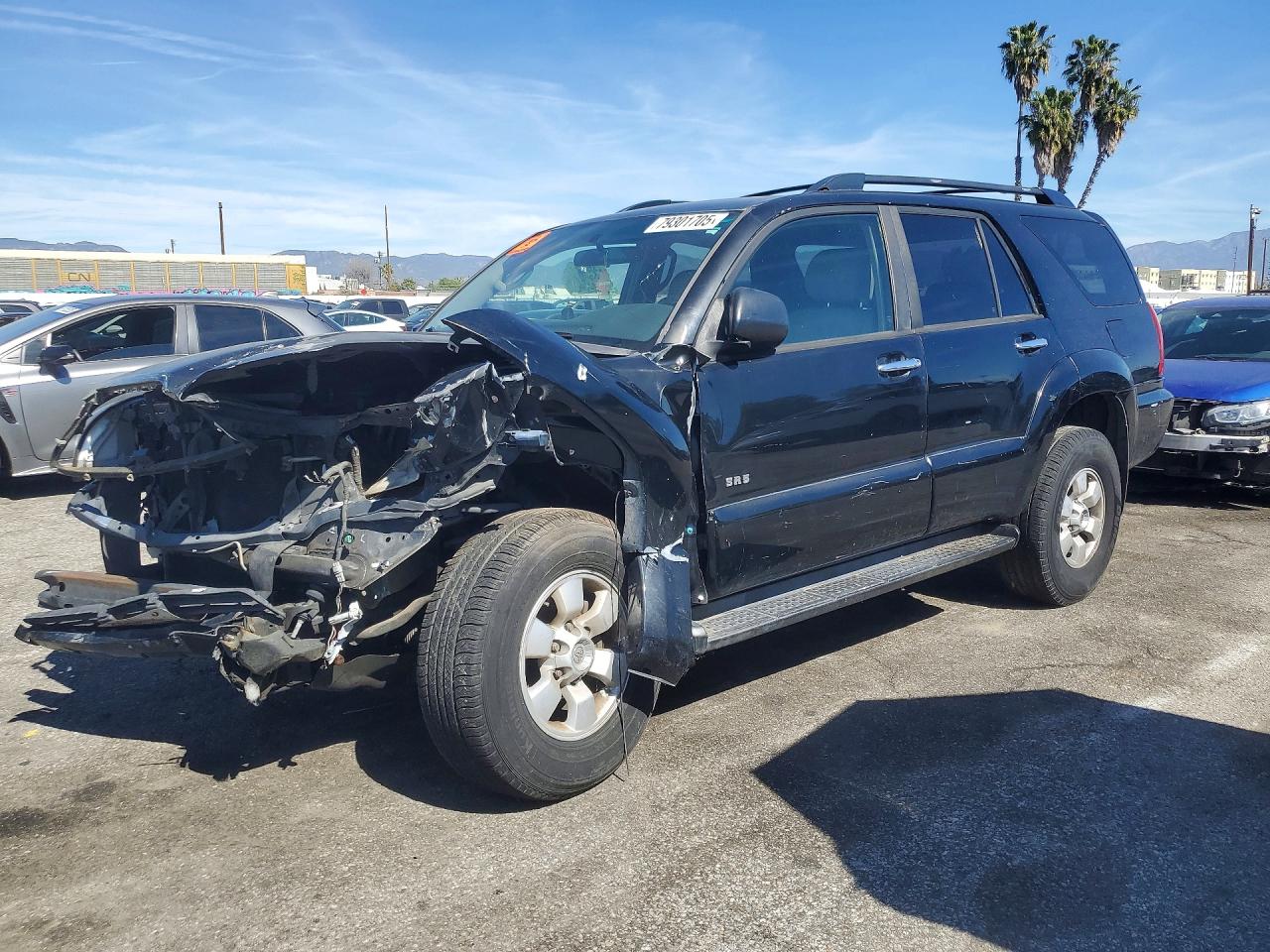 2006 Toyota 4runner VIN JTEZU14R560066221 photo 1