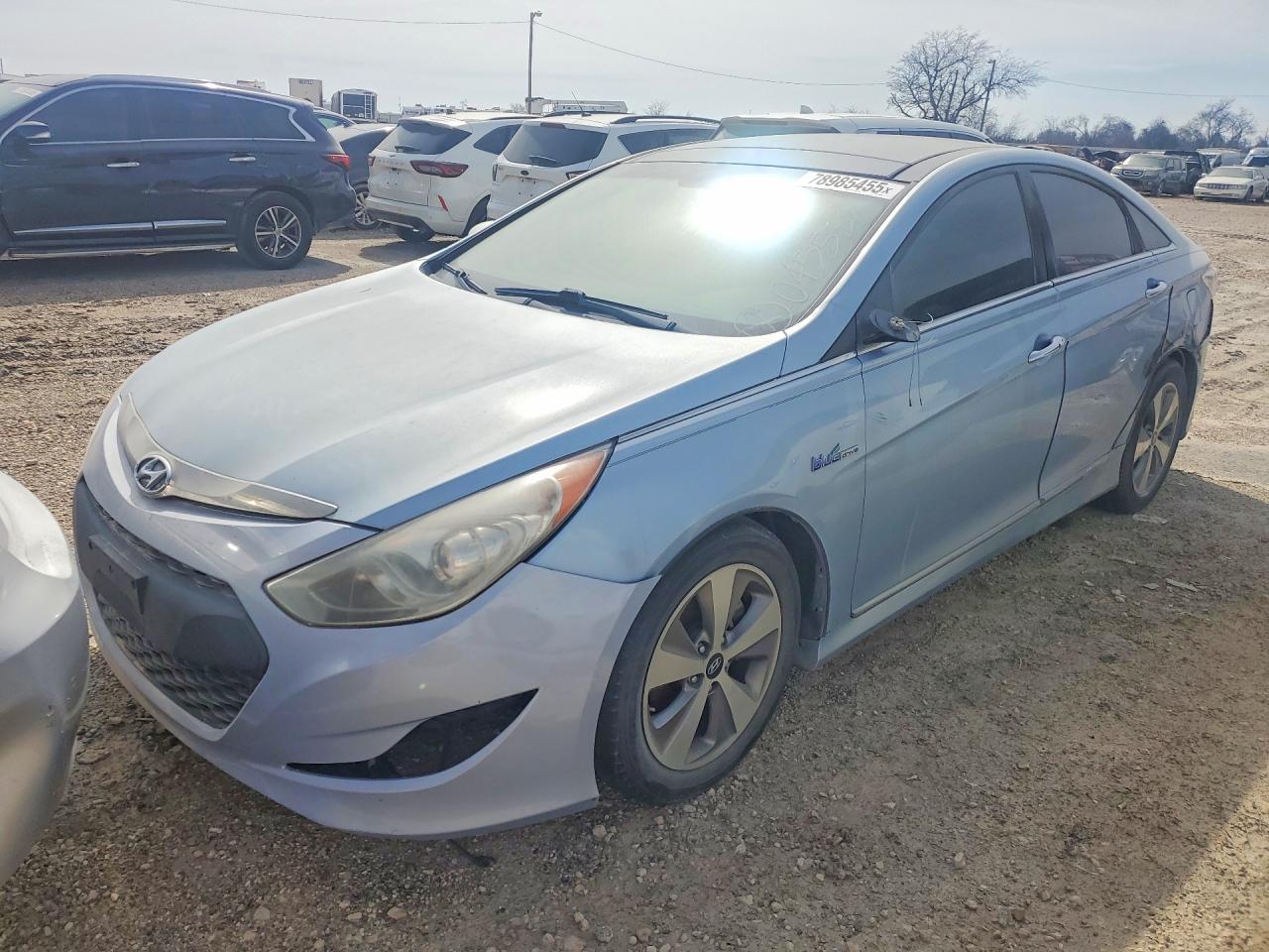 2012 Hyun Sonata VIN KMHEC4A41CA045531 photo 1