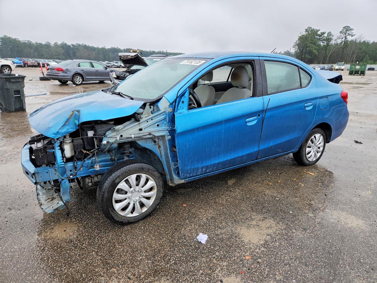 2018 Mitsubishi Mirage VIN ML32F3FJ6JHF03808 photo 1