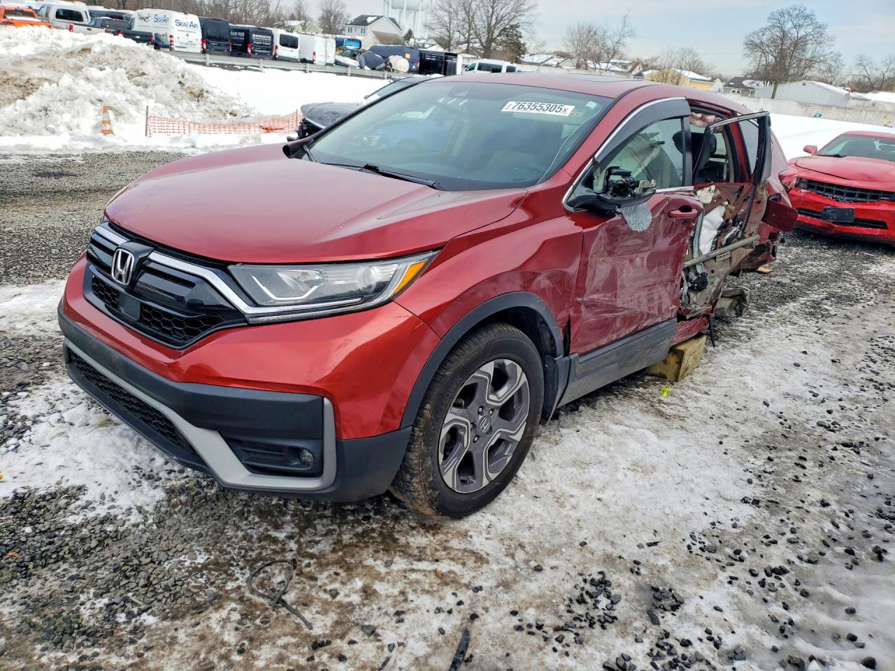 2018 Honda Crv VIN 2HKRW2H51JH612410 photo 1
