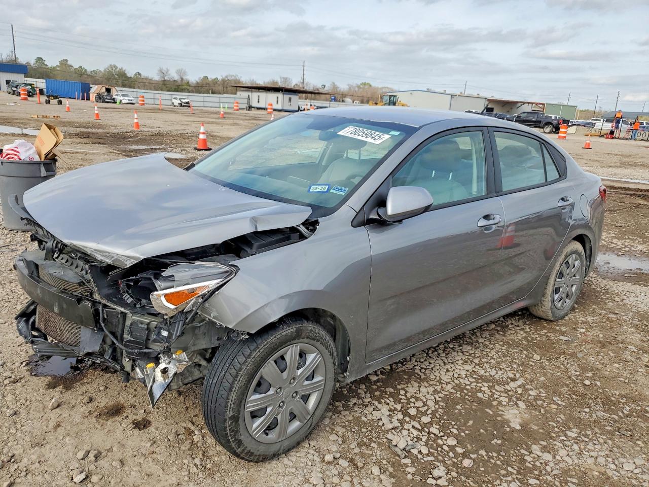 2022 Kia Rio VIN 3KPA24AD3NE480458 photo 1